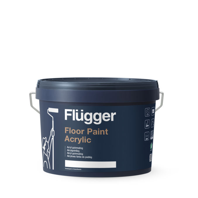 Floorpaint Acrylic Bas 1 3L