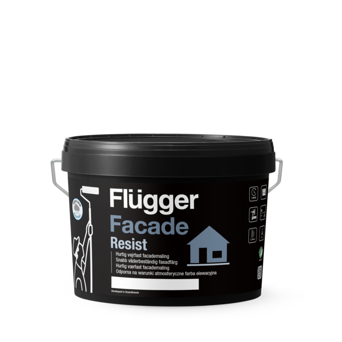 Flügger Facade Resist Flügger White / Base 1_2,8 L