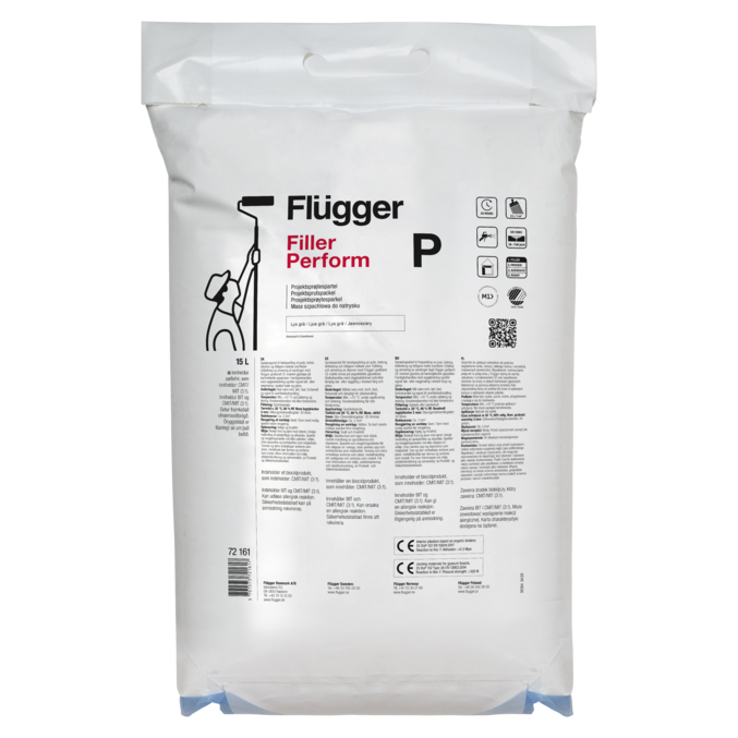 Flügger Filler PRO H2O Airless säck_15 L