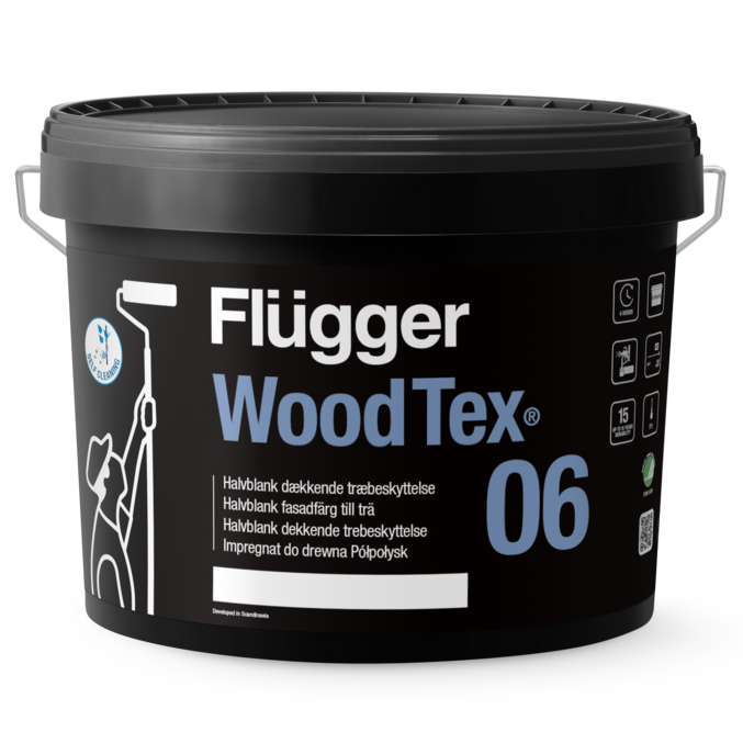 Flügger 06 Wood Tex Bas 4_9,1 L