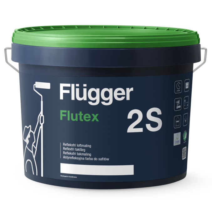 Flügger Flutex 2S Råvit S0500-N_10 L