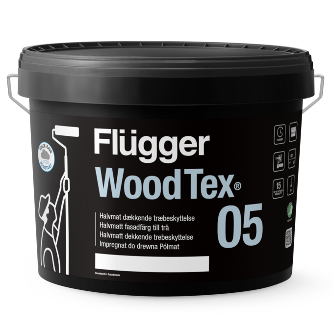 Flügger 05 Wood Tex Bas 3_9,1 L