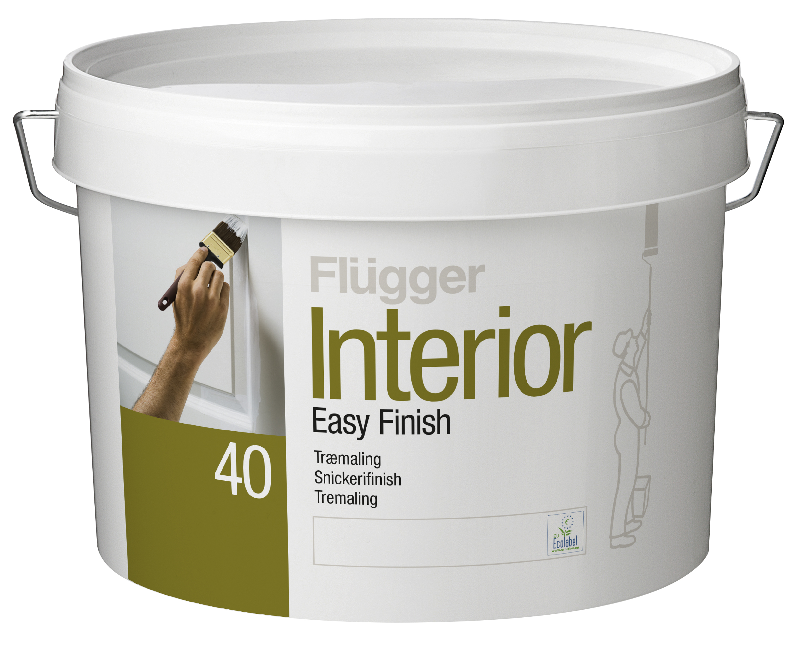 Flügger Interior Easy Finish 40 Vit_3 L
