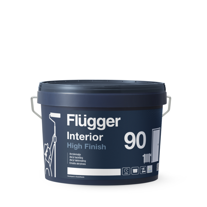Flügger Interior High Finish 90 Flügger White_3 L