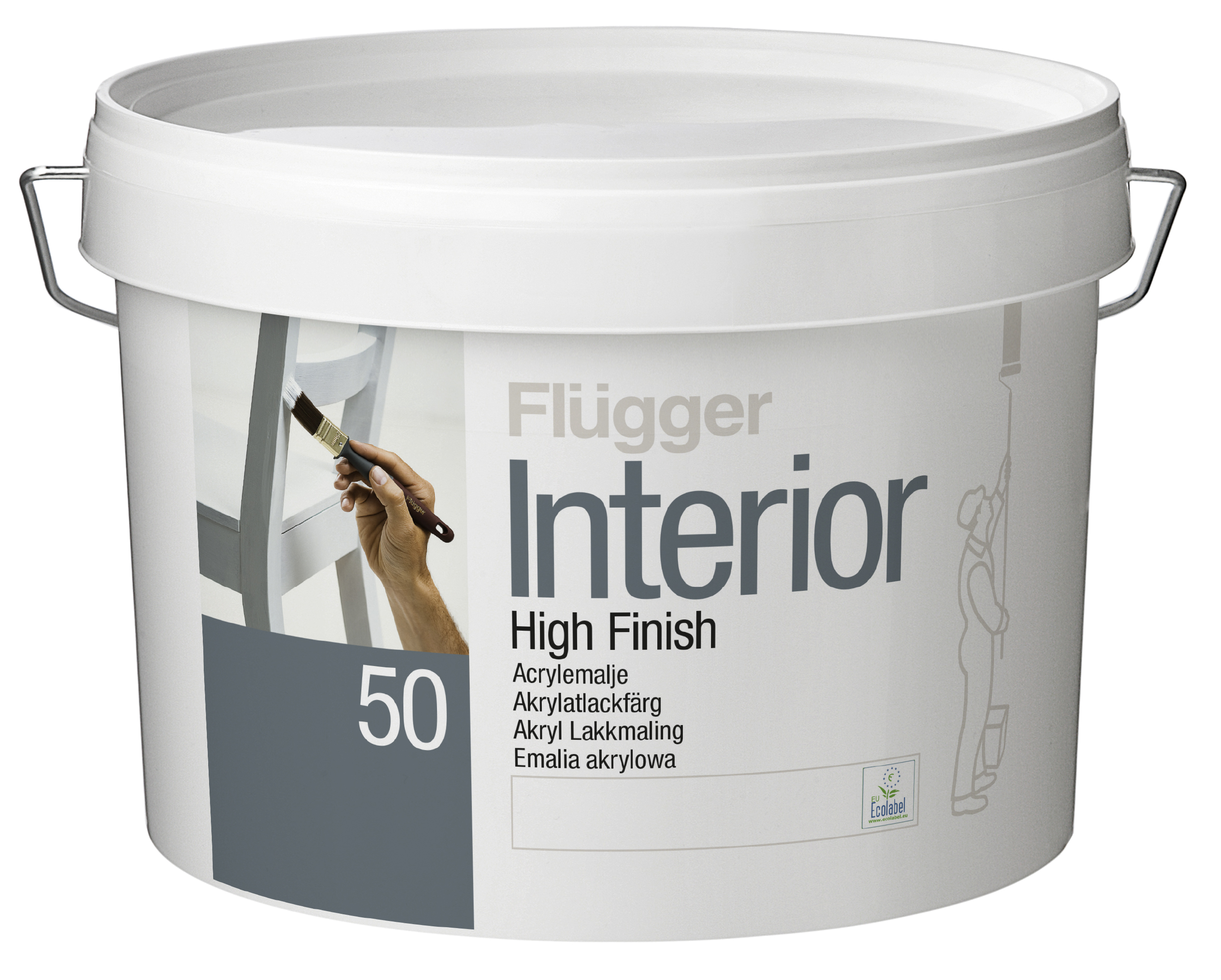 Flügger Interior High Finish 50 Flügger White_3 L