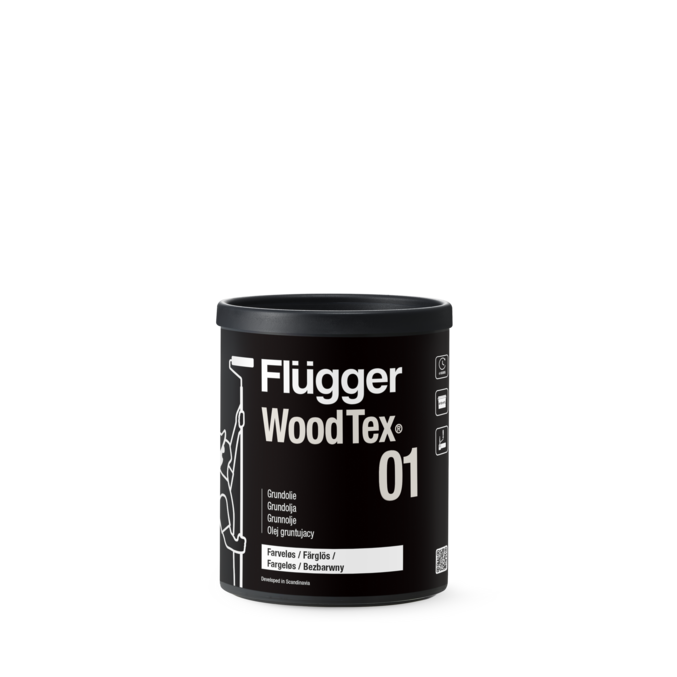 Flügger 01 Wood Tex_0,75 L