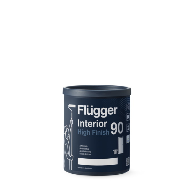 Flügger Interior High Finish 90 Flügger White_0,75 L