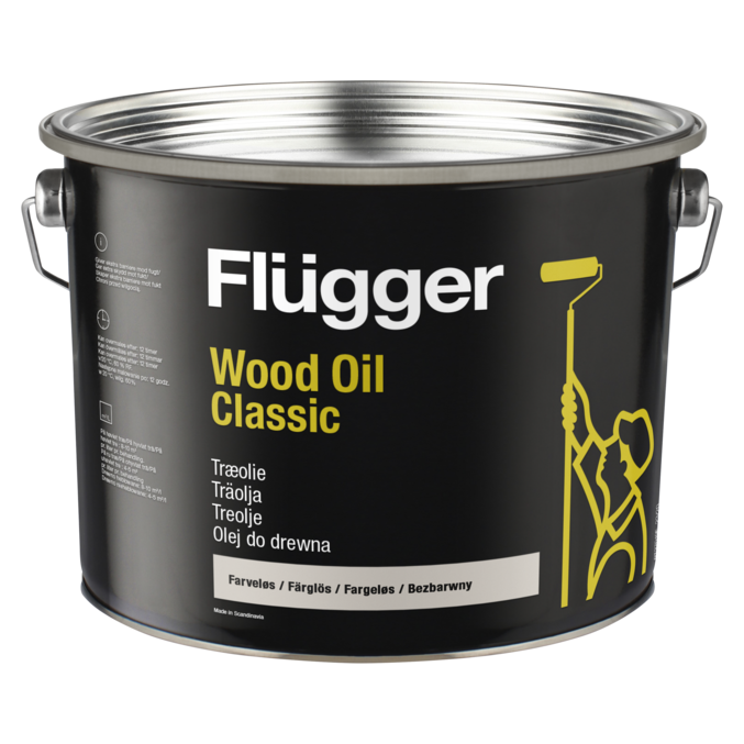 Flügger Wood Oil Classic Färglös_0,75 L