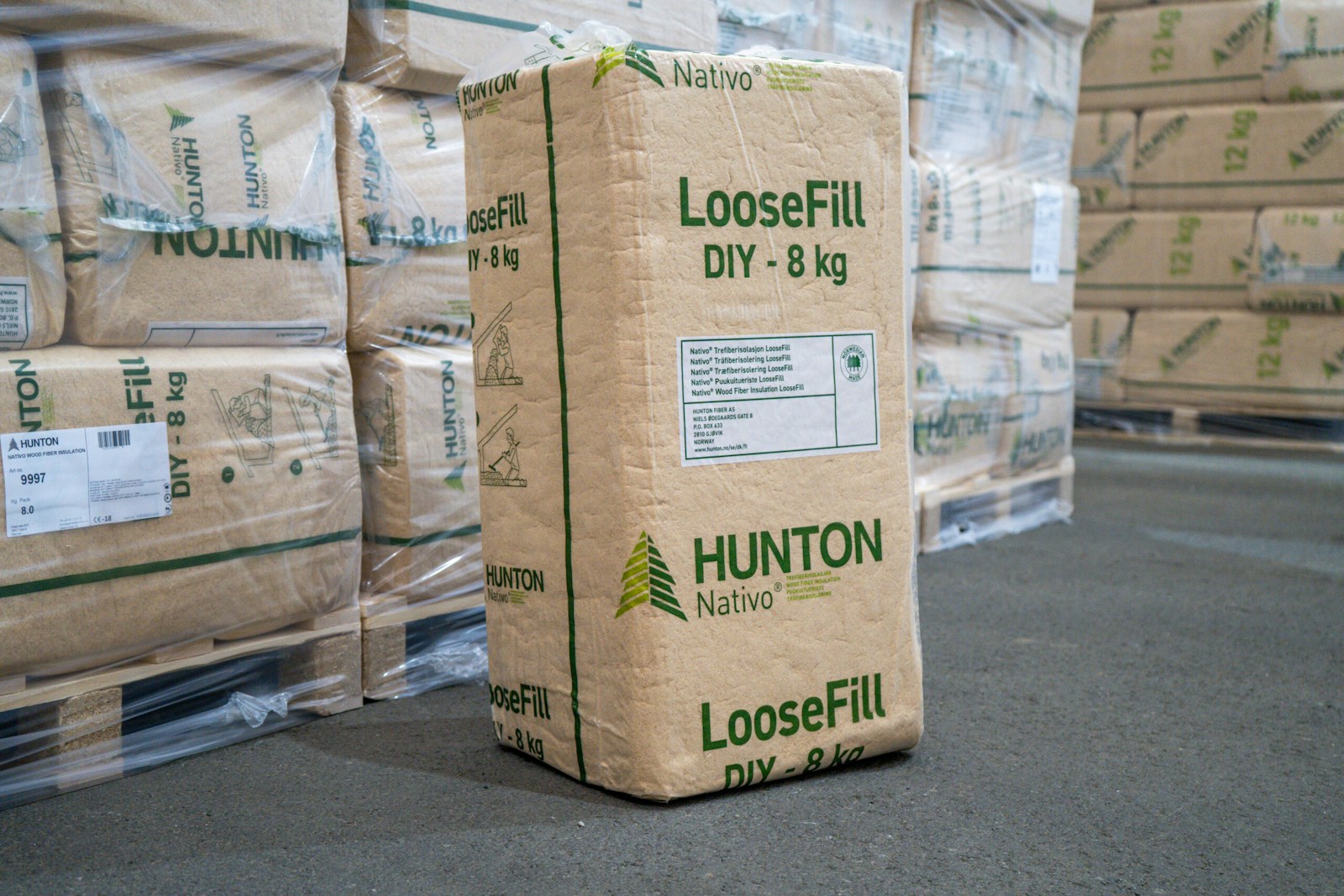 Hunton Nativo LooseFill DIY lösull 8 kg
