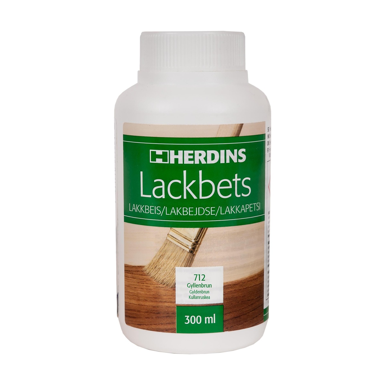 Lackbets 712 Gyllenbrun 300 ml