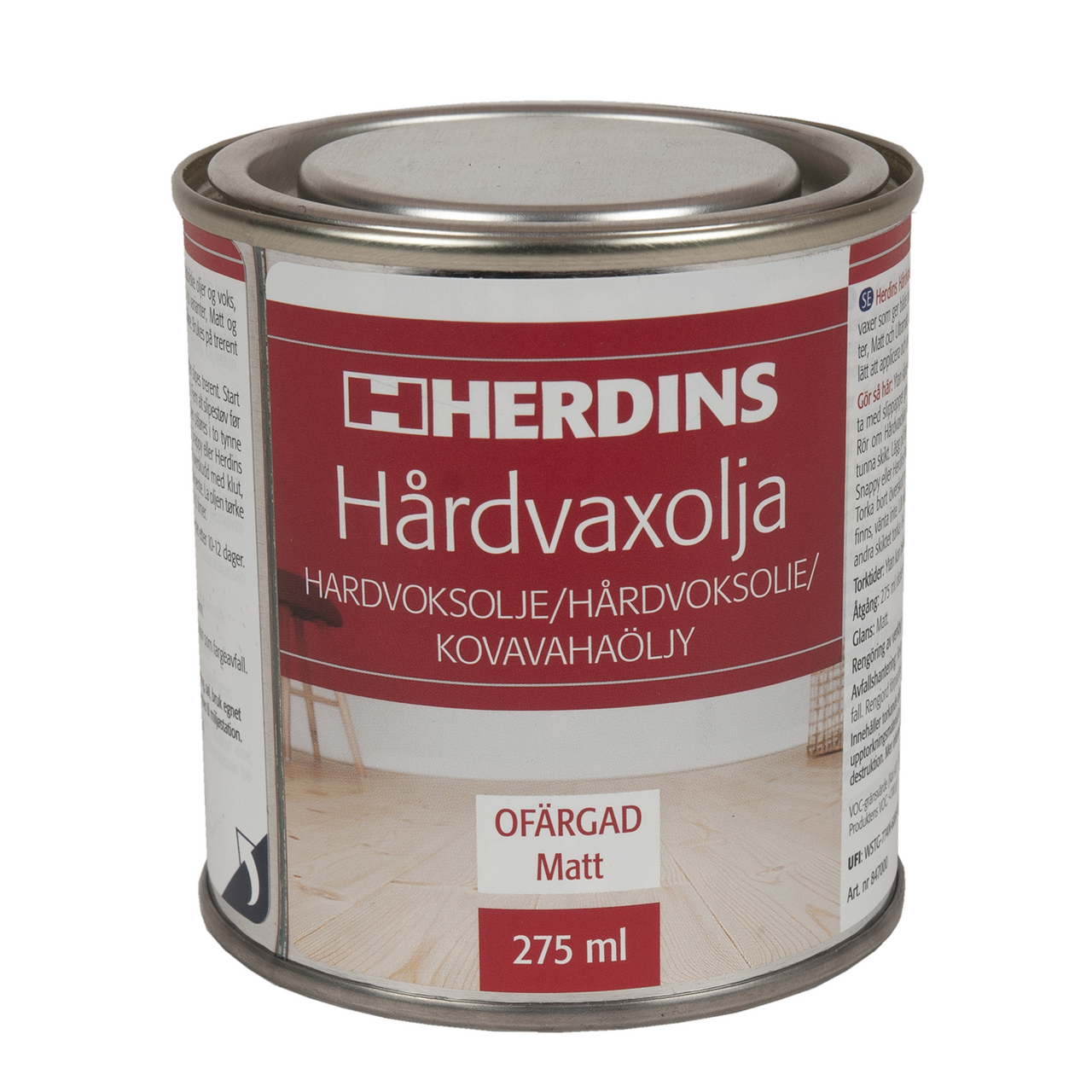 Hårdvaxolja Matt 1L