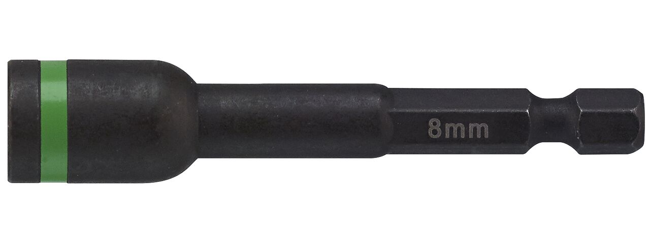 Hylsa impact magnet 13mm skruv Med 1/4 sexkants fäste
