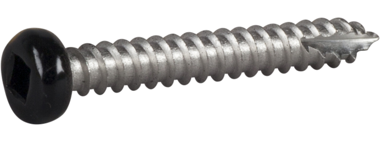 Bleckskruv a2 svart 3,5x25