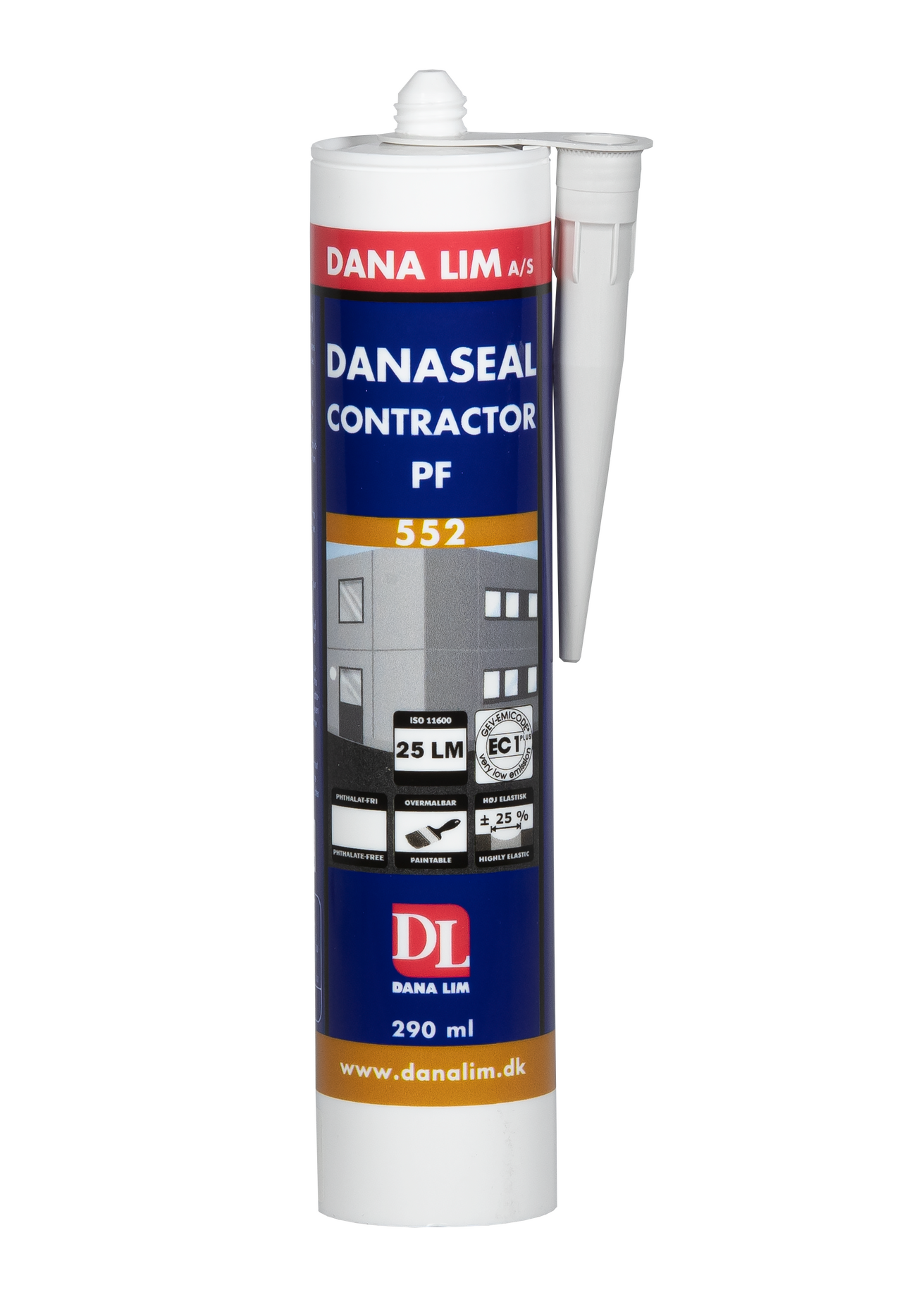 Fogmassa contractor pf 552 Vit ncs s-0500-n 290ml - Lim | Råneå Bygghandel