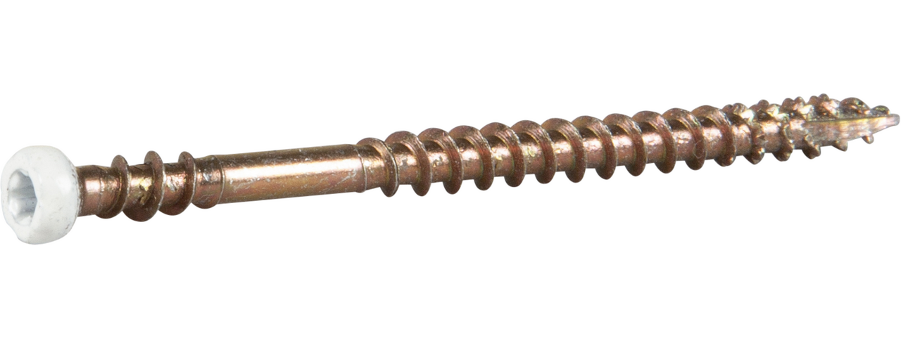 Sockelskruv tx10 vitlackerad 3,9x57