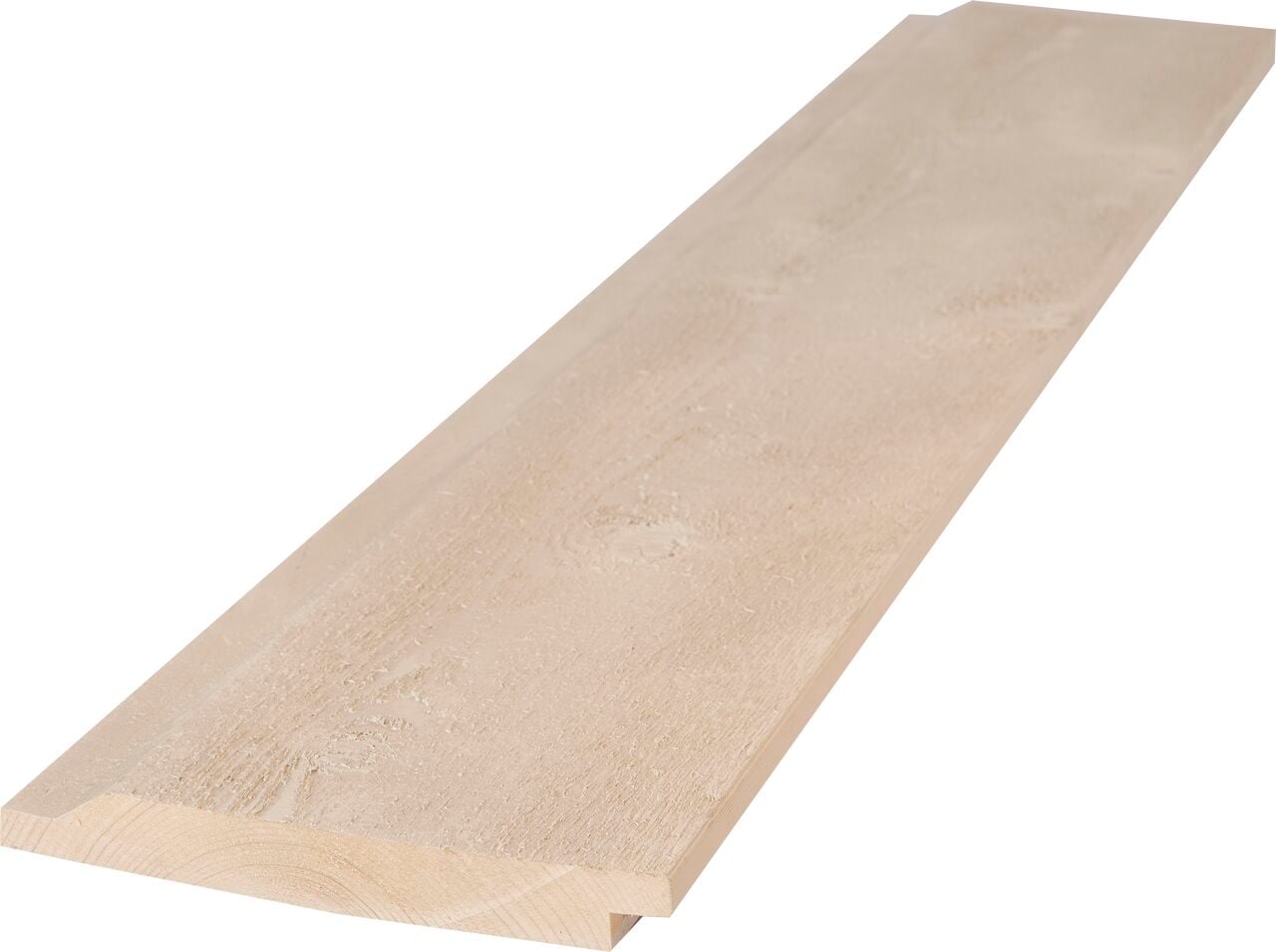 Panel falsad enkelfas vit Mellanstr gran 22x170x5100mm