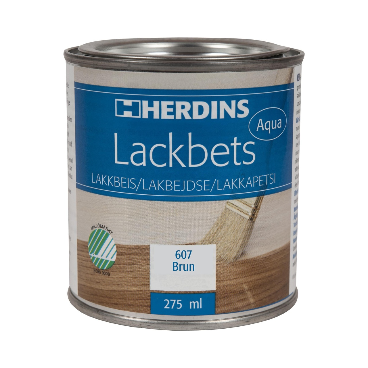 Lackbets Aqua 607 Brun 275 ml