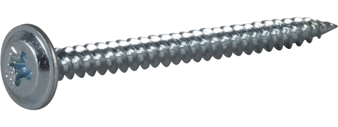Montageskruv med vass spets Ph2 fzb 4,2x50