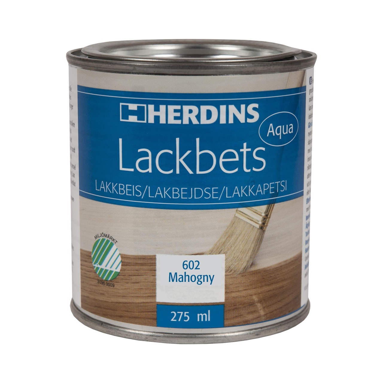 Lackbets Aqua 602 Mahogny 275 ml