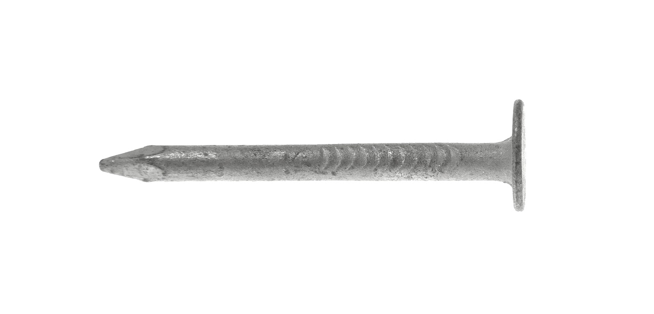 Pappspik varmförzinkkad rund flat 2,1x20mm  -  | Råneå Bygghandel