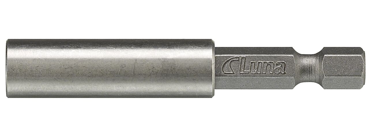Bitshållare med magnetfäste 60mm 1/4 d10mm rostfri