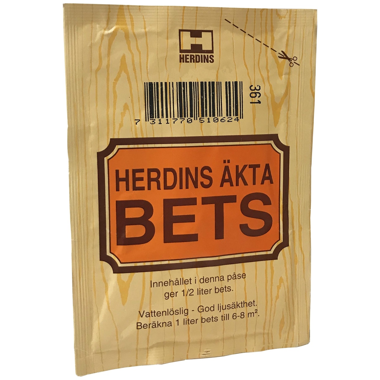 Äkta Bets 83 Mellanbrun Ek