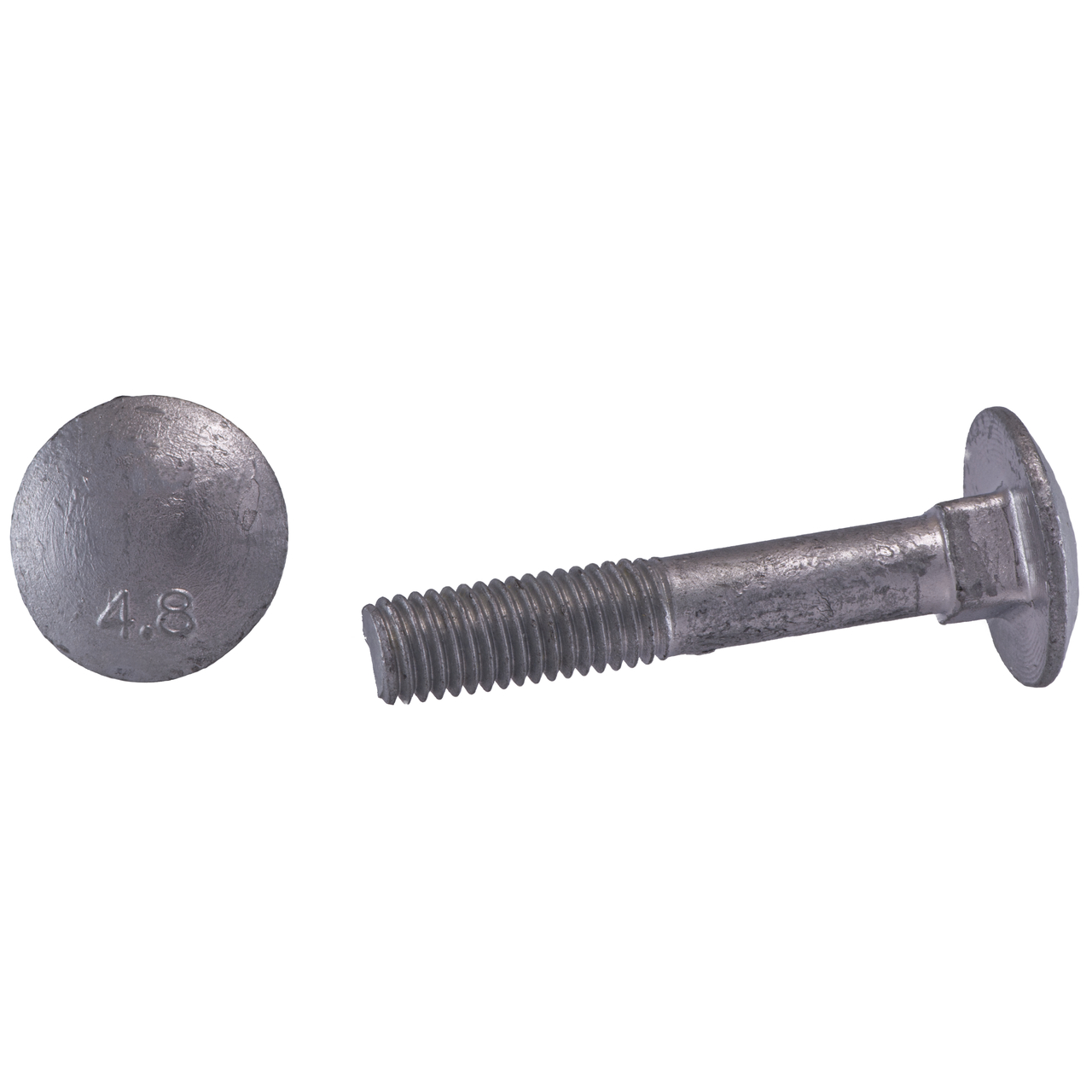 Vagnsbult mvbf fzv 4.8u din 603 kullrig m8x80mm