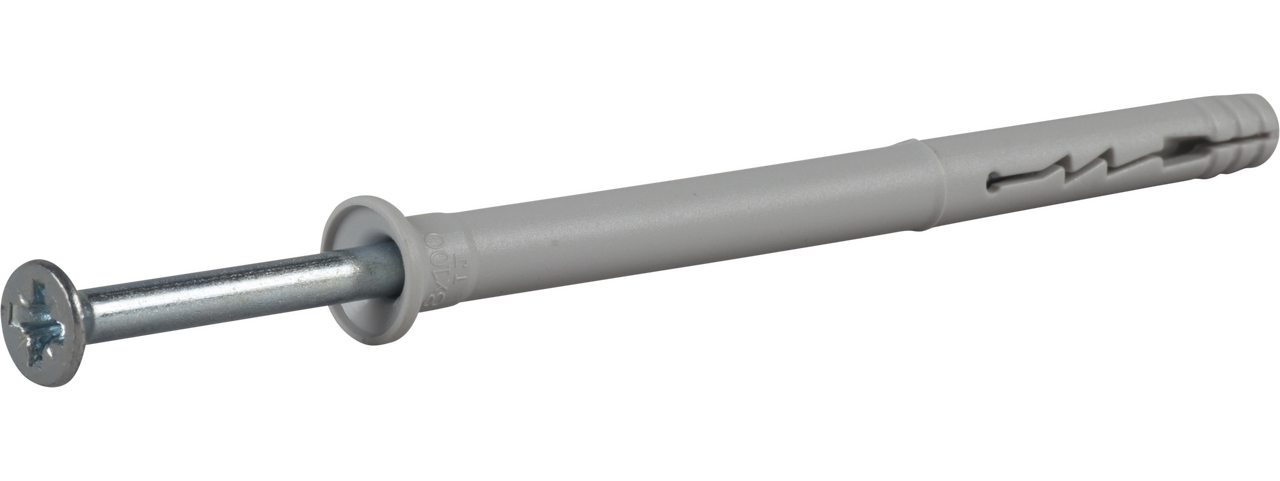 Spikplugg med försänkt krage Fzb 8x100
