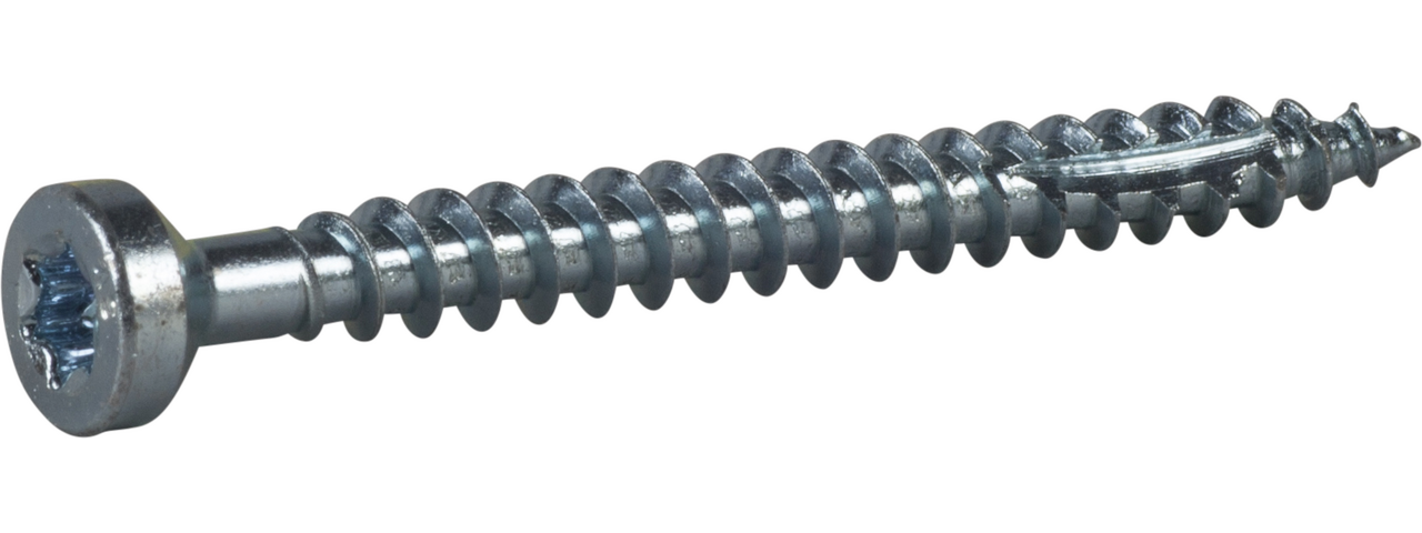 Träskruv indu-prog fzb tx30 6x65 8st
