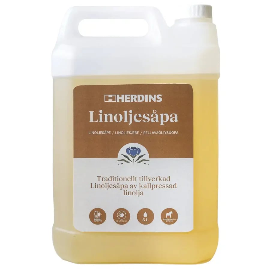 Linoljesåpa Naturell 1L