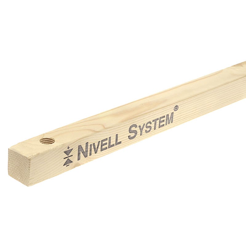 Träregel 45 Nivell, 45 x 45 x 3600 mm
