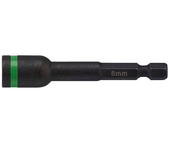 Hylsa impact magnet 10mm skruv Med 1/4 sexkants fäste