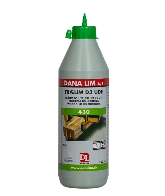 Trälim d3 ute 430 750ml
