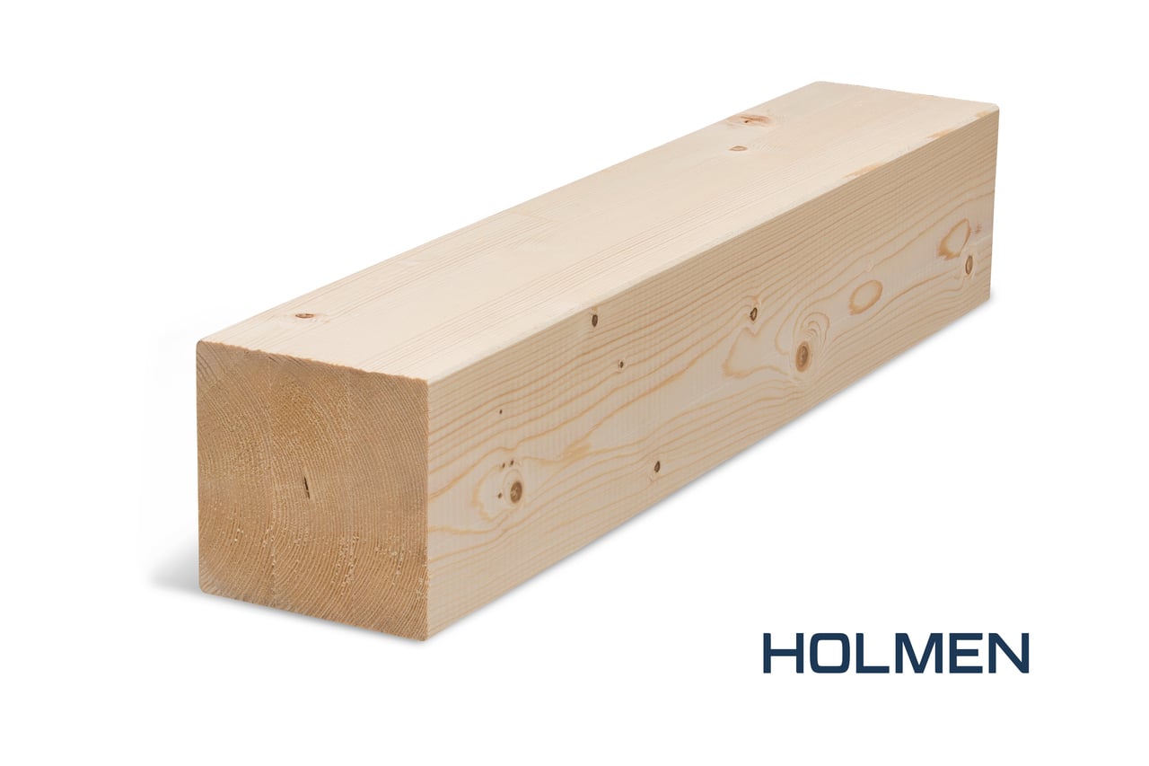 Limträpelare gl30h gran 115x115x3000mm