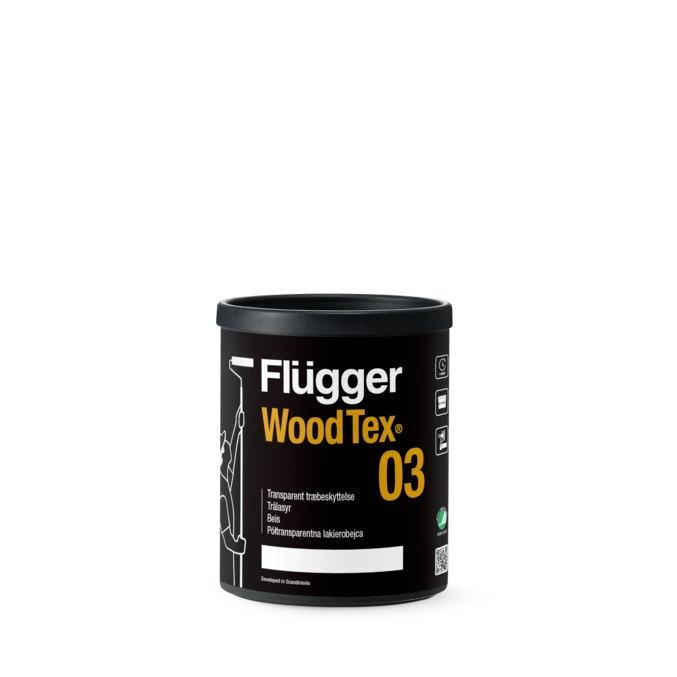 Flügger 03 Wood Tex Bas 10_9,1 L