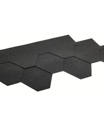 Shingel nordic svart