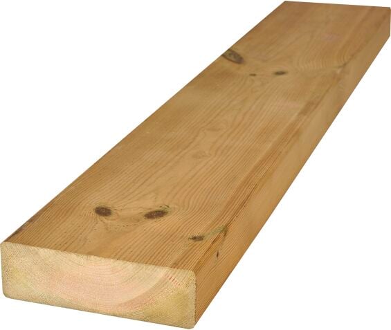 Byggregel c14 impregnerad ntr A 45x145 4.2 m
