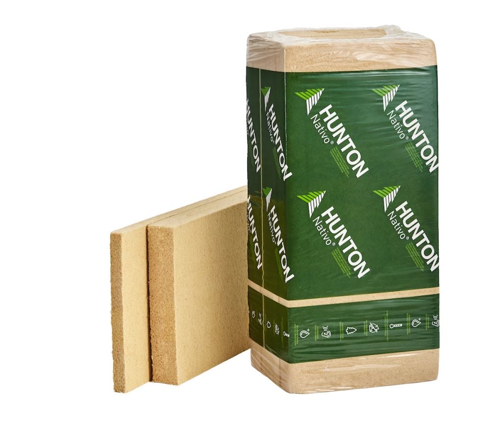 Isolering Hunton Träfiberskivor 70 mm – 4,82 m²