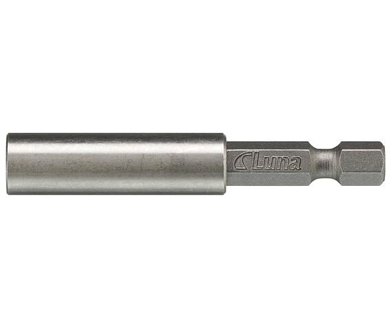 Bitshållare med magnetfäste 60mm 1/4 d10mm rostfri