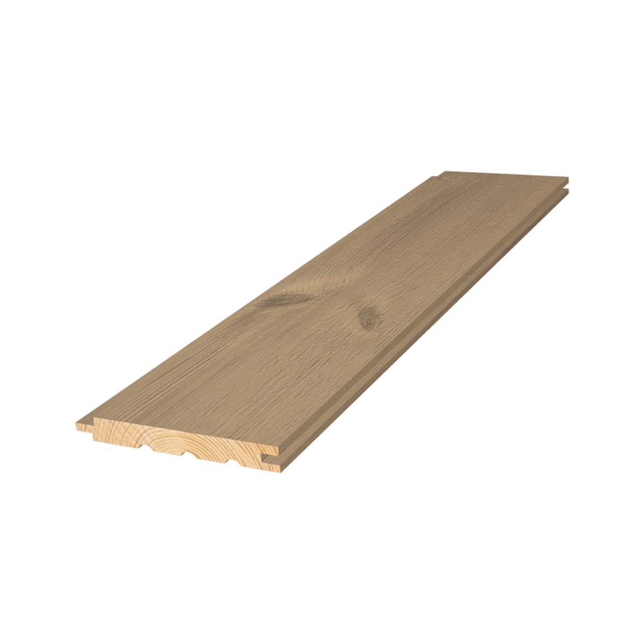 Panel rough betsad väderbiten Grå ändspont 14x120x4500 8st