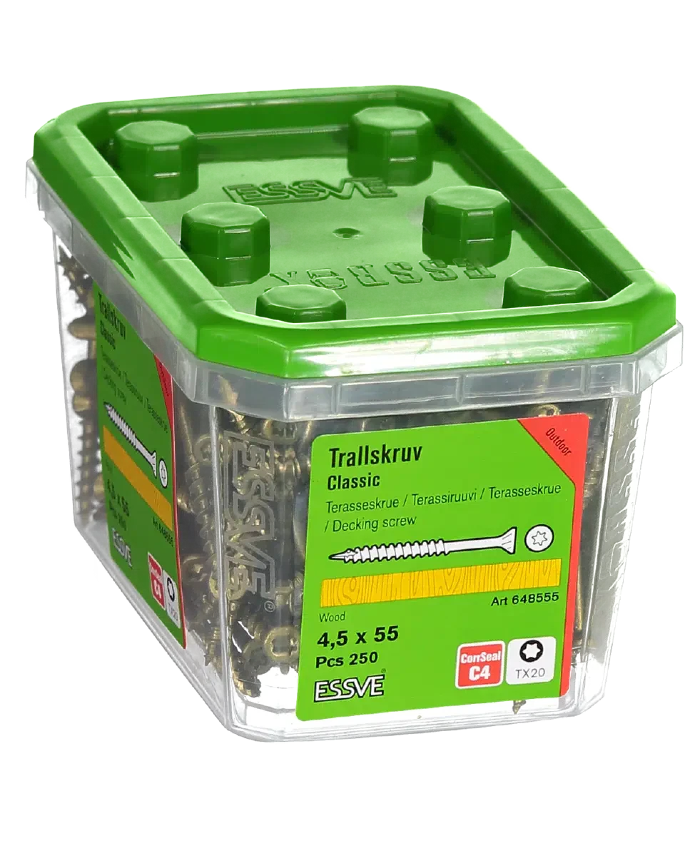 Trallskruv classic corrseal Tx20 4,5x55