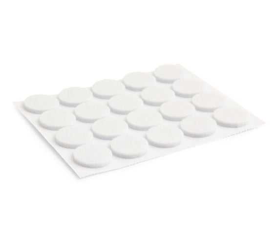Golvskydd 106 vit 17mm 20st