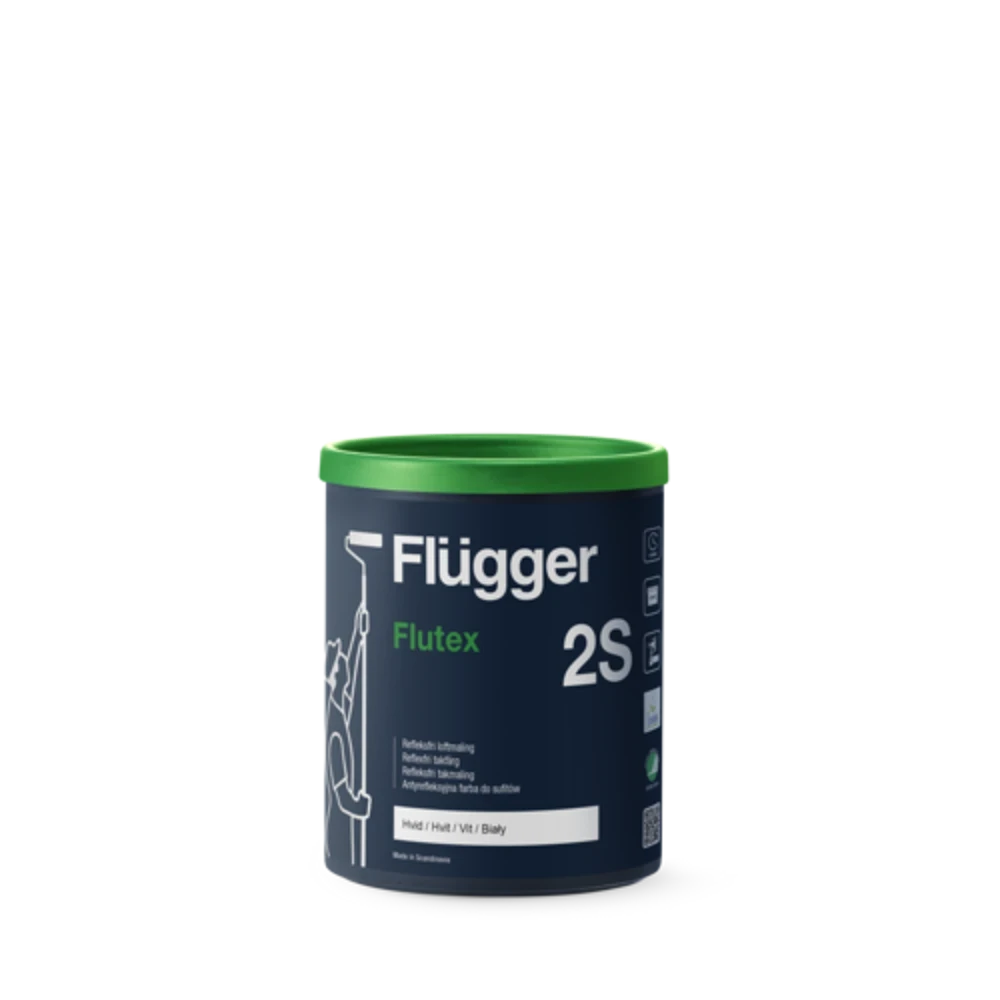 Flügger Flutex 2S Vit_0,75 L