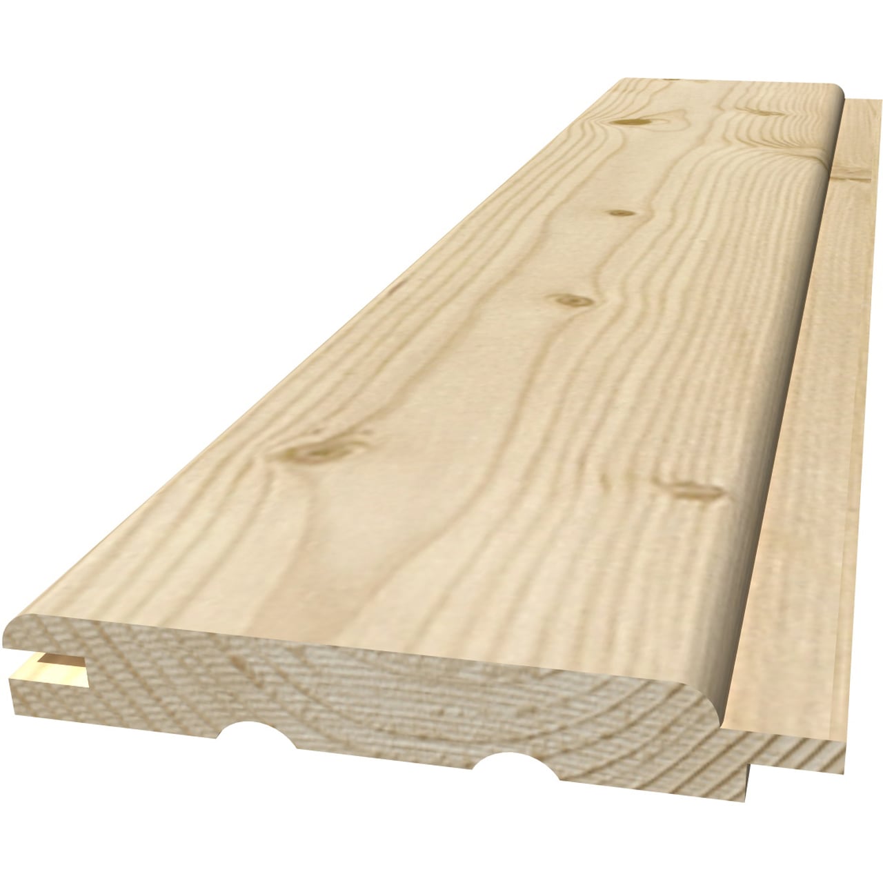 Bastupanel soft gran 14x95x2080mm 8st